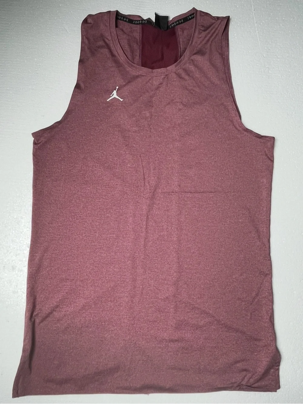 Jordan Maroon Dri-FIT Athletic Tank Top